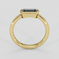 0.89 Ct. Bi Color Sapphire Ring, 10K Yellow Gold 3