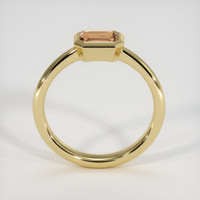 0.87 Ct. Brown Sapphire Ring, 10K Yellow Gold 3
