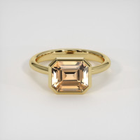 2.50 Ct. Gemstone Ring, 14K Yellow Gold 1