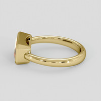 1.12 Ct. Watermelon Tourmaline Ring, 14K Yellow Gold 4