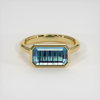 2.96 Ct. Gemstone Ring, 14K Yellow Gold 1