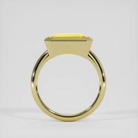 4.55 Ct. Yellow Sapphire Ring, 14K Yellow Gold 3