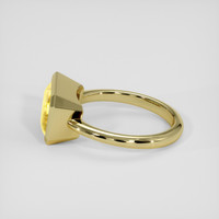 4.55 Ct. Yellow Sapphire Ring, 14K Yellow Gold 4