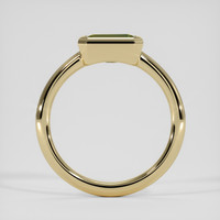 1.27 Ct. Greenish Yellow Sapphire Ring, 14K Yellow Gold 3