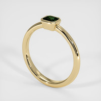 0.48 Ct. Sapphire Ring, 14K Yellow Gold 2