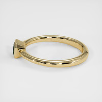 0.48 Ct. Sapphire Ring, 14K Yellow Gold 4