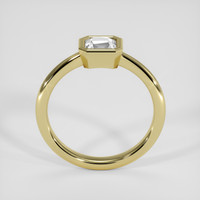 0.79 Ct. White Sapphire Ring, 14K Yellow Gold 3
