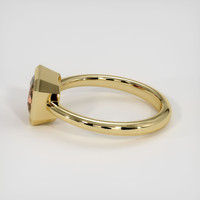 2.02 Ct. Orangish Brown Sapphire Ring, 14K Yellow Gold 4