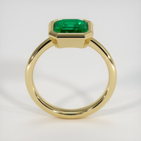 1.48 Ct. Emerald Ring, 18K Yellow Gold 3