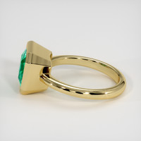 3.05 Ct. Emerald Ring, 18K Yellow Gold 4