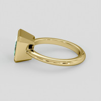 1.62 Ct. Emerald Ring, 18K Yellow Gold 4