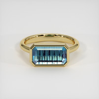 2.96 Ct. Gemstone Ring, 18K Yellow Gold 1