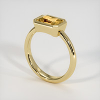 1.88 Ct. Gemstone Ring, 18K Yellow Gold 2