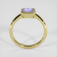 1.16 Ct. Violet Sapphire Ring, 18K Yellow Gold 3