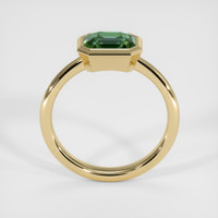 2.51 Ct. Green Sapphire Ring, 18K Yellow Gold 3