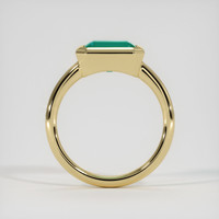 2.25 Ct. Emerald Ring, 18K Yellow Gold 3