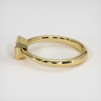 0.87 Ct. Sapphire Ring, 18K Yellow Gold 4