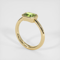 1.24 Ct. Sapphire Ring, 18K Yellow Gold 2