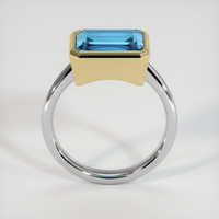 4.21 Ct. Gemstone Ring, 14K Yellow & White 3