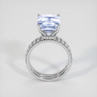 7.02 Ct. Blue Sapphire Ring, Platinum 950 3