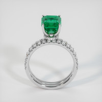 1.91 Ct. Emerald Ring, Platinum 950 3