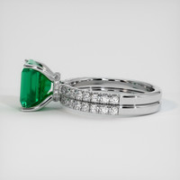 1.91 Ct. Emerald Ring, 18K White Gold 4