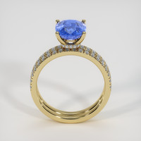 2.51 Ct. Sapphire Ring, 14K Yellow Gold 3