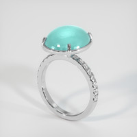 5.68 Ct. Gemstone Ring, Platinum 950 2