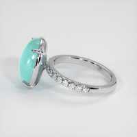 5.68 Ct. Gemstone Ring, 14K White Gold 4