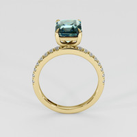 3.57 Ct. Bi Color Sapphire Ring, 18K Yellow Gold 3