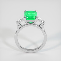3.07 Ct. Emerald Ring, Platinum 950 3