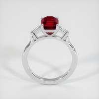 1.55 Ct. Ruby Ring, Platinum 950 3