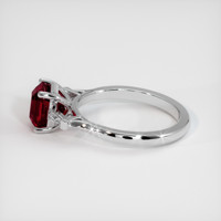 1.55 Ct. Ruby Ring, Platinum 950 4