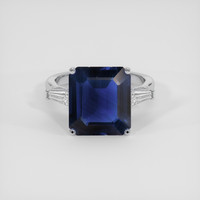 4.85 Ct. Blue Sapphire Ring, Platinum 950 1