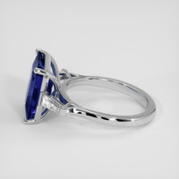 4.85 Ct. Blue Sapphire Ring, Platinum 950 4