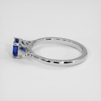 0.99 Ct. Blue Sapphire Ring, Platinum 950 4