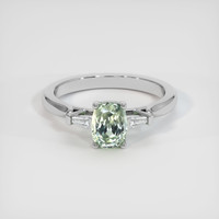 1.12 Ct. Sapphire Ring, Platinum 950 1