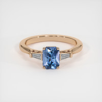 0.94 Ct. Gemstone Ring, 14K Rose Gold 1