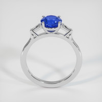 1.88 Ct. Blue Sapphire Ring, 14K White Gold 3
