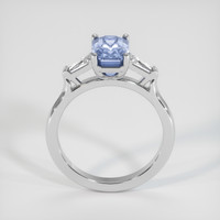 1.80 Ct. Sapphire Ring, 14K White Gold 3
