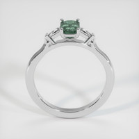 0.89 Ct. Sapphire Ring, 14K White Gold 3