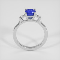 1.69 Ct. Blue Sapphire Ring, 14K White Gold 3