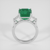 5.33 Ct. Emerald Ring, 18K White Gold 3