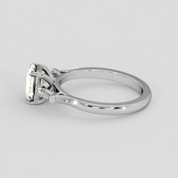 1.17 Ct. Bi Color / Parti Sapphire Ring, 18K White Gold 4