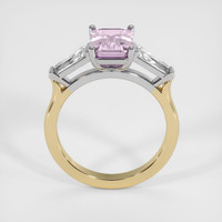 2.01 Ct. Pink Sapphire Ring, 18K White & Yellow 3
