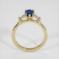 1.33 Ct. Blue Sapphire Ring, 14K Yellow Gold 3