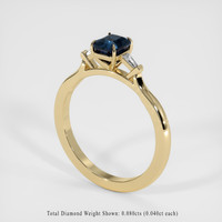 1.12 Ct. Gemstone Ring, 14K Yellow Gold 2