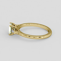 1.20 Ct. Bi Color Sapphire Ring, 14K Yellow Gold 4