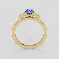0.97 Ct. Color Change Sapphire Ring, 14K Yellow Gold 3