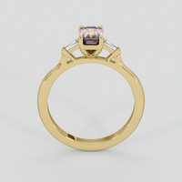 1.12 Ct. Bi Color Sapphire Ring, 14K Yellow Gold 3